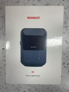 NIIMBOT B1 Bluetooth-Etikettendrucker mit Starterband und vielseitigen Funktionen