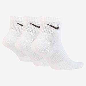 Nike Herren Everyday Cushion Ankle Socken, 3er Pack in Weiß