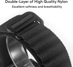 Nylon Uhrenarmband Kompatibel mit Garmin Sportarmband für fēnix/Forerunner/Vivoactive/Approach/MARQ/quatix/D2 Serie