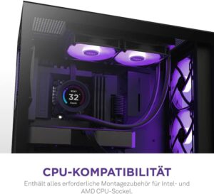 NZXT Kraken Elite 360 RGB Wasserkühlung - Leistungsstarke und effiziente Kühlung für deinen Desktop