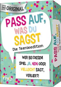 Pass auf, was du sagst – Die Teenieedition: Spannendes Gesellschaftsspiel und ideales Geburtstagsgeschenk für Jugendliche ab 12 Jahren