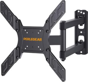 Perlegear TV Wandhalterung - Schwenkbar und Neigbar für 26-60 Zoll Fernseher