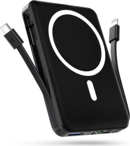 Podoru 10000mAh Magnetische Powerbank mit Kabel PD 22.5W - Dein zuverlässiger Energieversorger für unterwegs