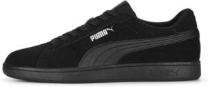 PUMA Unisex Smash 3.0 Sneaker in Puma Black Puma Silver - Stil trifft auf Komfort