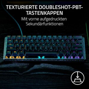 Razer Huntsman V3 Pro Mini - Die ultimative E-Sport-Tastatur im kompakten 60 Prozent Format