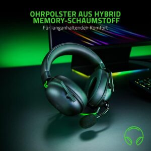 Razer BlackShark V2 X USB - Das ultimative kabelgebundene Esports-Headset in Schwarz