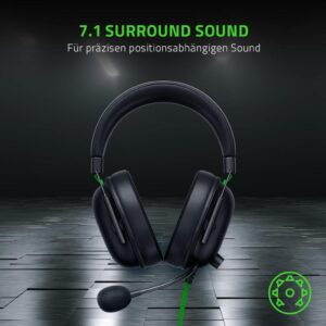 Razer BlackShark V2 X USB - Das ultimative kabelgebundene Esports-Headset in Schwarz