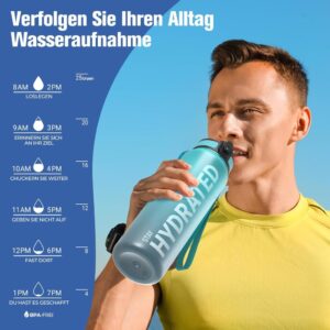 Sahara Sailor Trinkflasche 750ml - Dein perfekter Begleiter für ein gesundes und aktives Leben