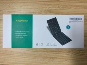 Samsers Faltbare Bluetooth Tastatur - Dein perfekter Begleiter für unterwegs