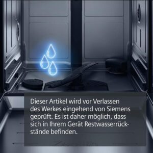 Siemens SN43HS10TE iQ300 Smarter Geschirrspüler Unterbau - Leise, effizient und smart