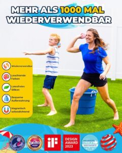 Smasiagon Wiederverwendbare Wasserbomben - Das ultimative Wasserspielzeug für den Sommer