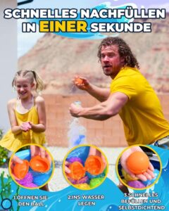 Smasiagon Wiederverwendbare Wasserbomben - Das ultimative Wasserspielzeug für den Sommer