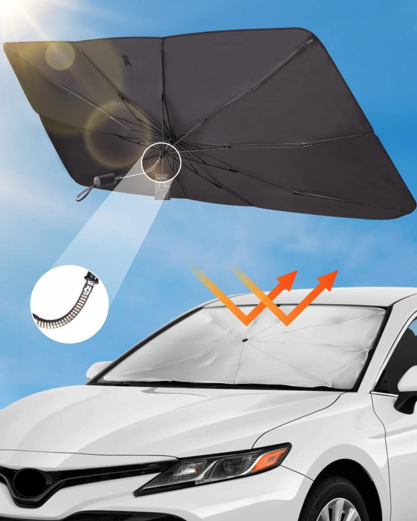 Sonnenschutz Auto Frontscheibe von JOYTUTUS - UV-Schutz und hitzebeständig  » AngebotsDepot