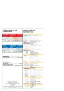 Neuer Straßenatlas Deutschland/Europa 2024/2025: Praktisch und detailliert mit Spiralbindung