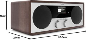 TechniSat DIGITRADIO 451 CD IR - Vielseitiges Digital- und Internetradio mit CD-Player und kraftvollem Sound