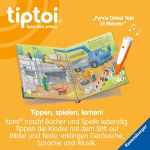 tiptoi® Mein Wörter-Bilderbuch Baustelle - Das interaktive Lernspielzeug für Kinder