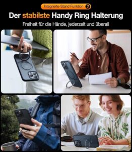 TORRAS 2024 Neue Dynamic Magnetring für iPhone 14 Pro Hülle - Dein perfekter Begleiter für das iPhone 14 Pro