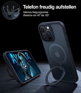 TORRAS 2024 Neue Dynamic Magnetring für iPhone 14 Pro Hülle - Dein perfekter Begleiter für das iPhone 14 Pro