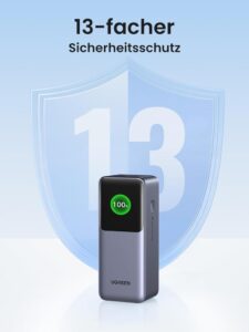 UGREEN Nexode Power Bank 20000mAh 130W: Der Hochleistungsakku für unterwegs