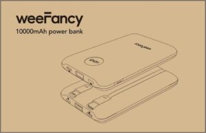 WeeFancy Power Bank 10000mAh - Dein kompakter Begleiter für unterwegs