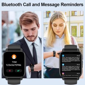 WeurGhy Y6 Smartwatch mit Telefonfunktion, 110+ Sportmodi und IP68 Wasserdicht - Ihr idealer Fitnessbegleiter