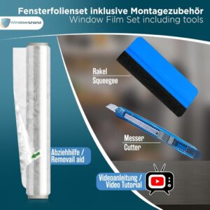 WindowShield® Fensterfolie Blickdicht mit Regenbogenmuster: Dein Sichtschutz mit Stil