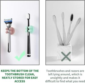 Zayin Silicone Toothbrush Zahnbürstenhalter: Der ultimative Multifunktions-Haken für Dein Zuhause